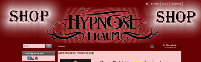 Lady Hypnosetraum Online Shop